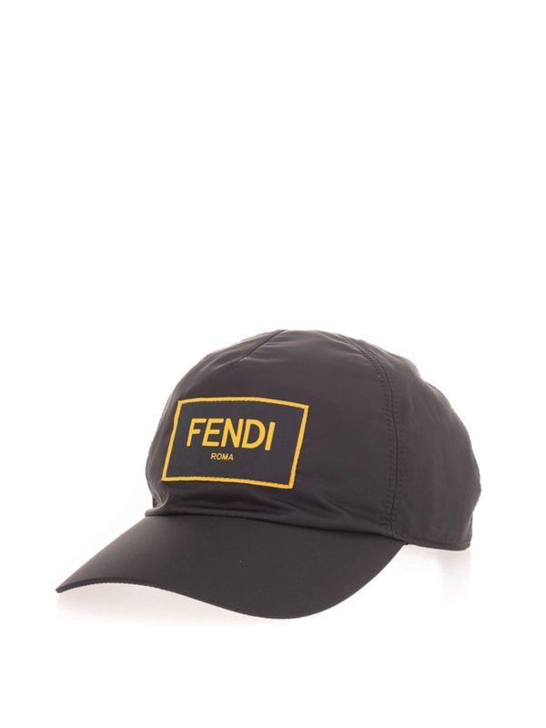Hats \u0026 caps Fendi - Contrasting logo 