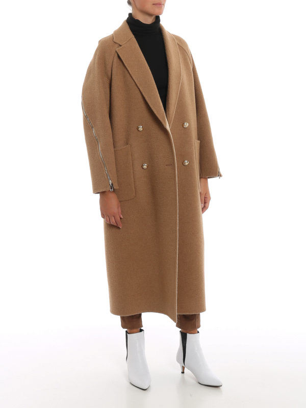 fendi camel coat