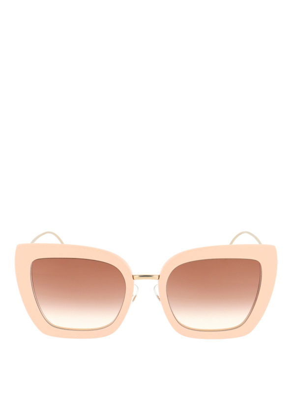 fendi white cat eye sunglasses