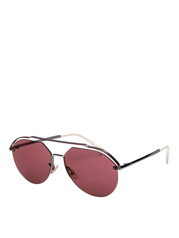 Sunglasses Fendi Aviator style titanium sunglasses FFM0031SKJ113