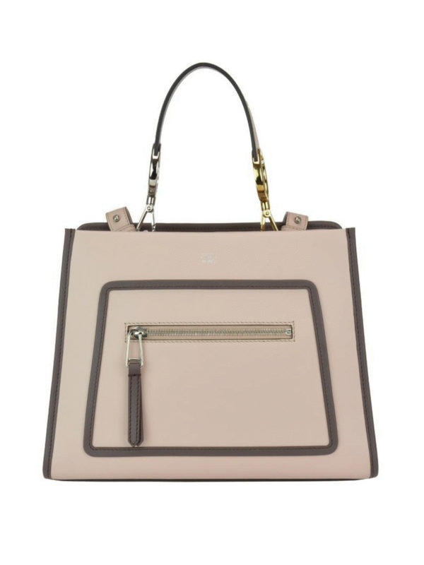 fendi pink leather bag