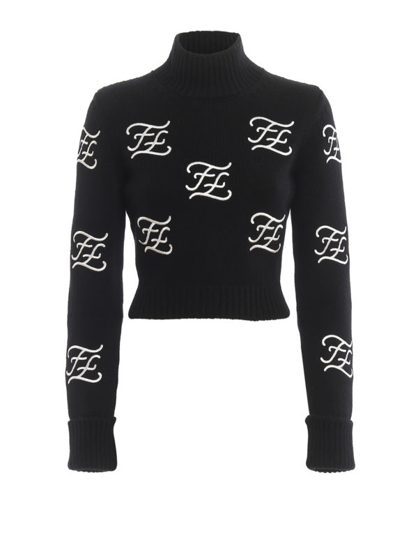 fendi black turtleneck