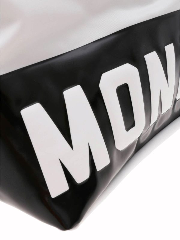 Flamenne bag in white and black shop online: MONCLER