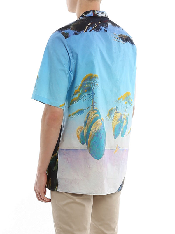 valentino floating island shirt