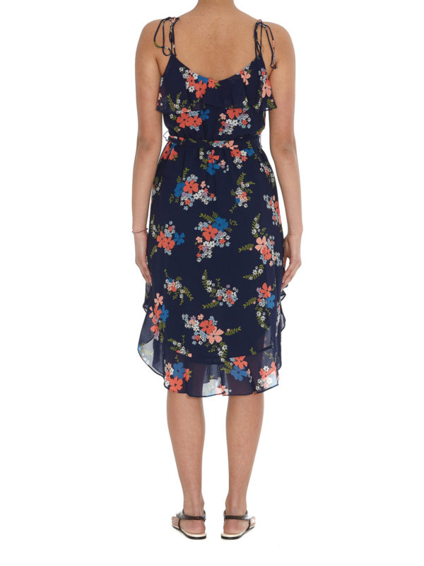 michael kors floral georgette dress