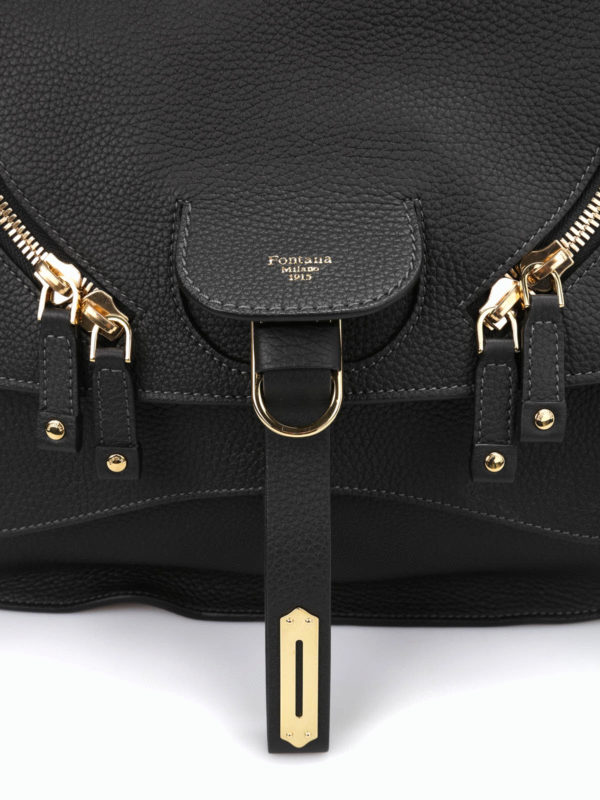 کیف دوشی Fontana Milano 1915 - Wight medium shoulder bag - FB5059EZTTLHP
