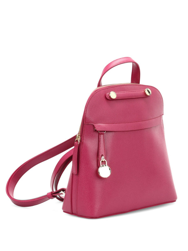 furla pink backpack
