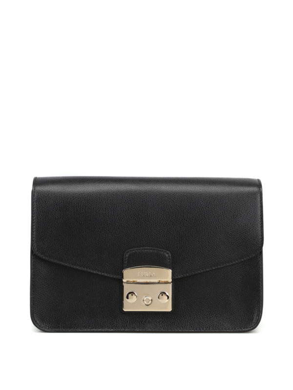 furla black purse