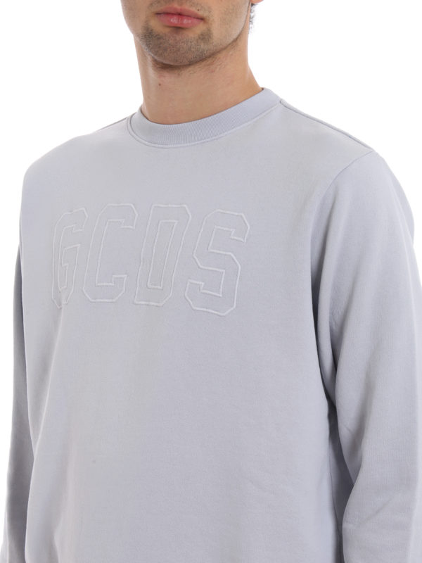 embroidery on crewneck