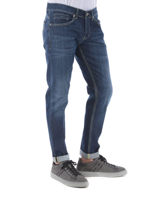 Jeans Rectos Dondup - Vaqueros Rectos - George - UP232DS0050UU49800