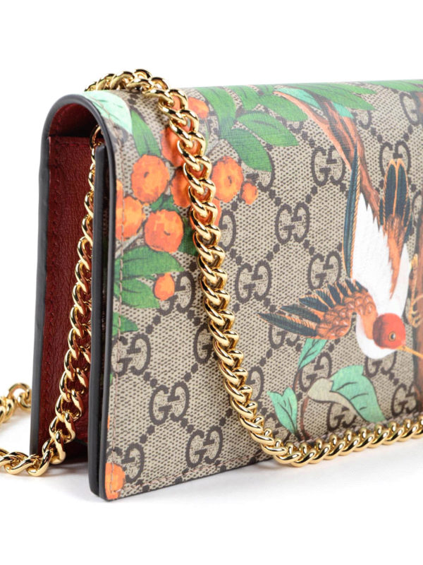 Gucci - GG Supreme Tian mini chain bag 