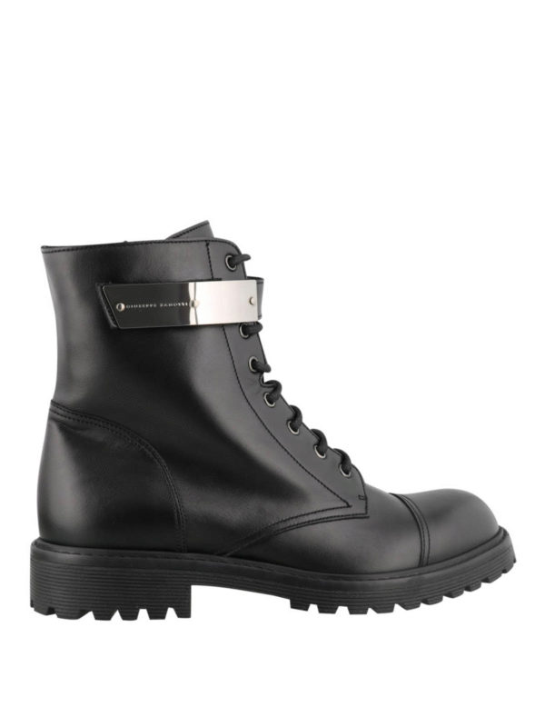 giuseppe zanotti combat boots