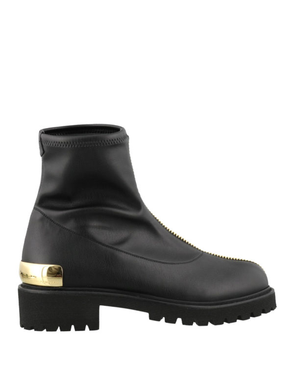 giuseppe zanotti zipper boots