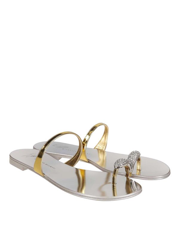 giuseppe flat sandals