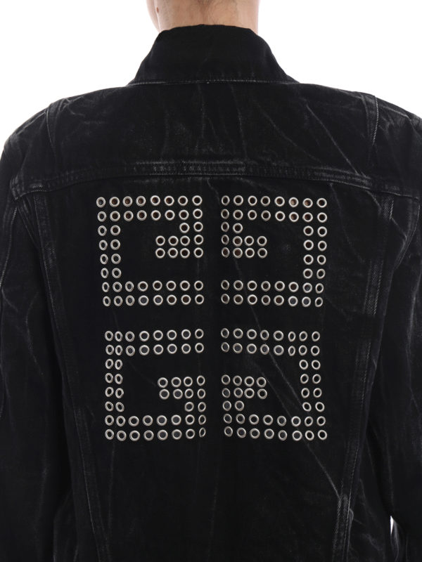 Denim jacket Givenchy - Logo grommet 