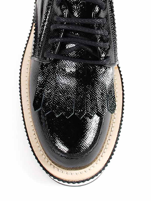 Givenchy - Patent leather brogues 