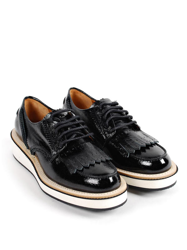 Givenchy - Patent leather brogues 