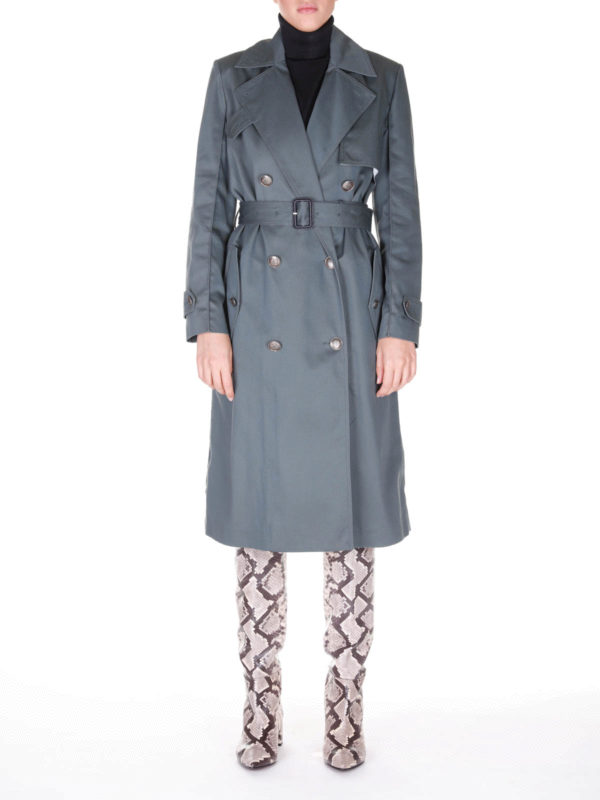 Givenchy トレンチコート 緑 トレンチコート Bw004r11ud