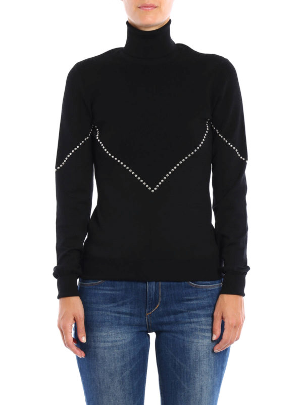 یقه اسکی Givenchy - Studded wool 