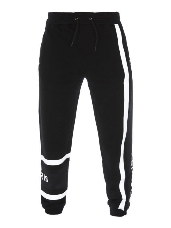 givenchy black and white tracksuit