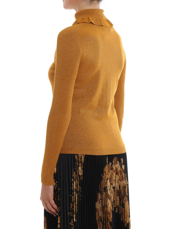 یقه اسکی Twinset - Gold lurex 