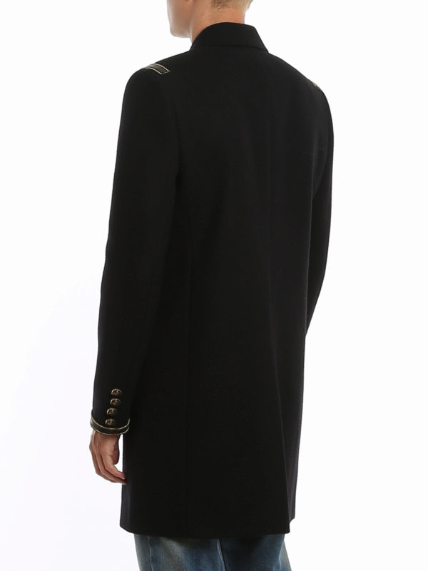 ysl wool coat