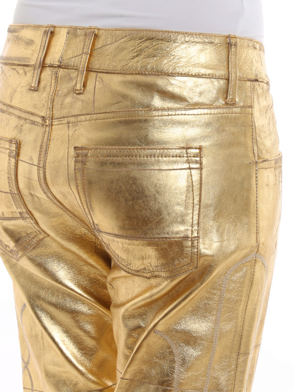 Leather trousers Golden Goose - Jolly 