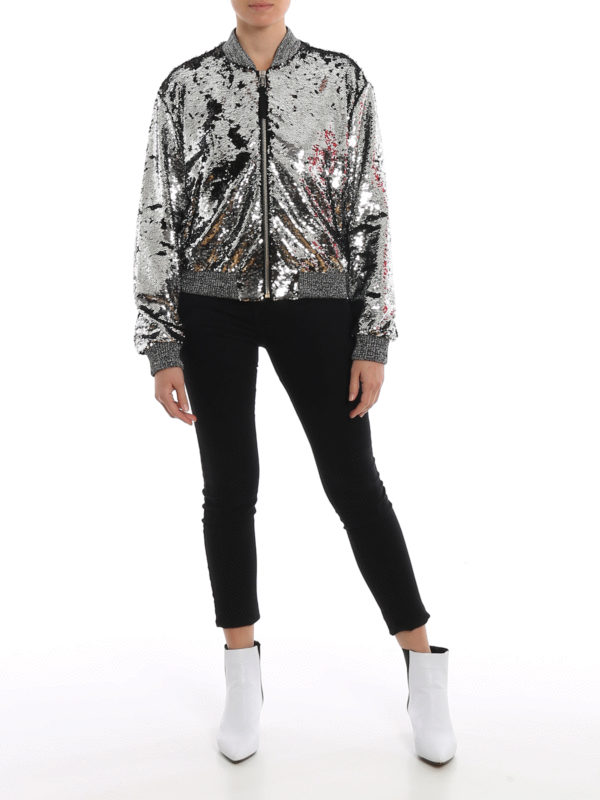 sequin bomber jacket mens