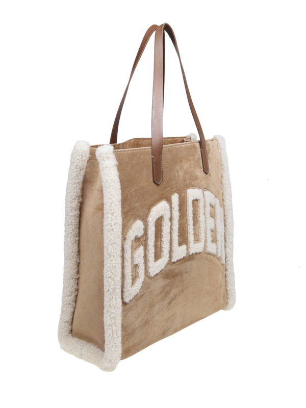 golden shopping bag