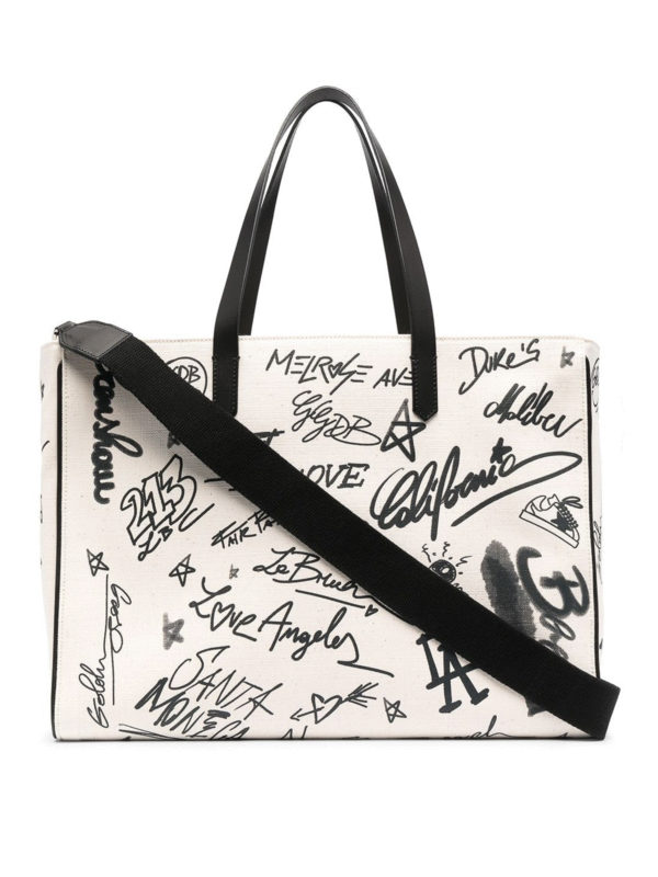 golden goose canvas tote