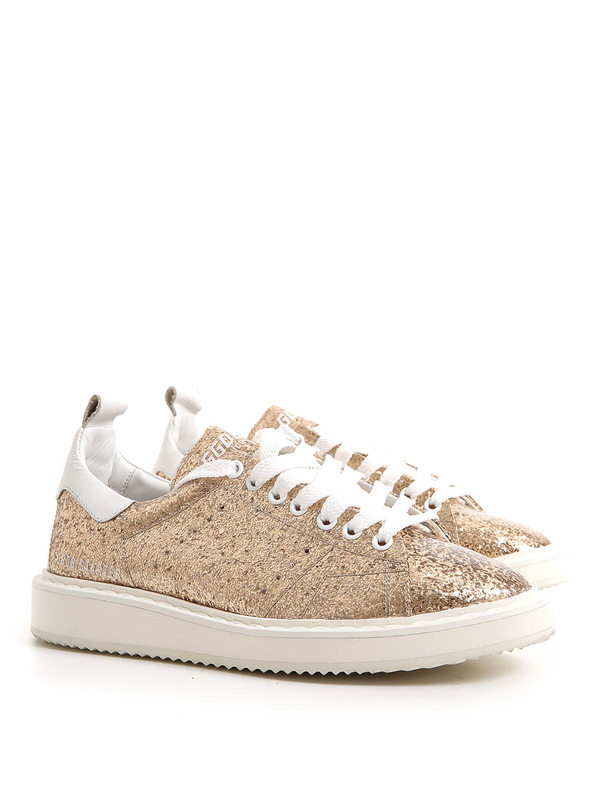 golden goose glitter oro