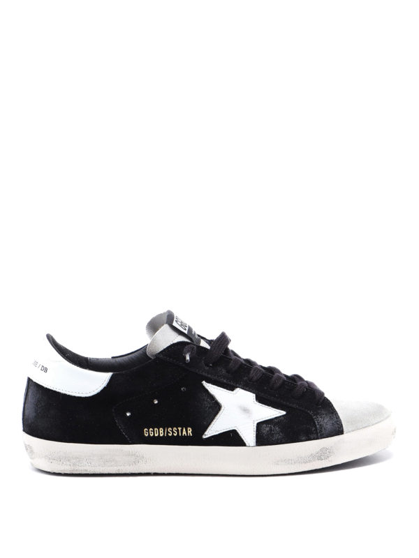 black slip on shoes leather