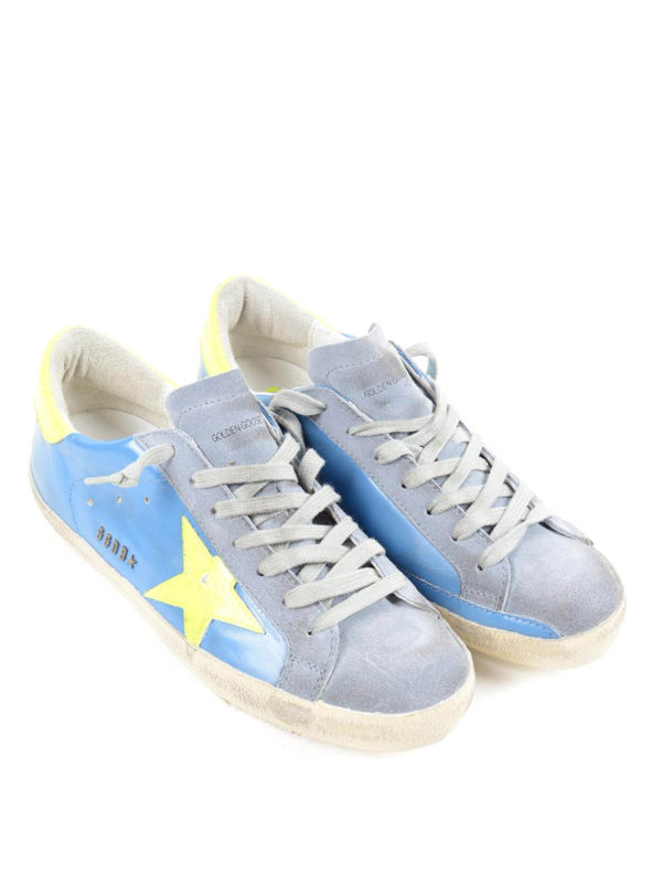 Sneakers Superstar cuir blanches rose flux | Golden Goose | BY MARIE
