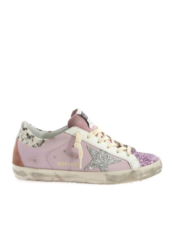 golden goose pink sneakers