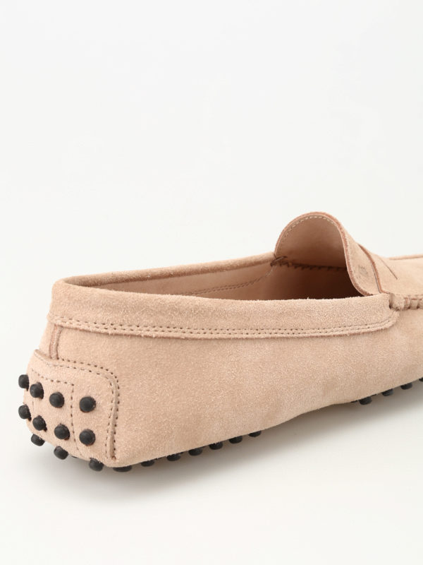 Gommino natural suede driving shoes 