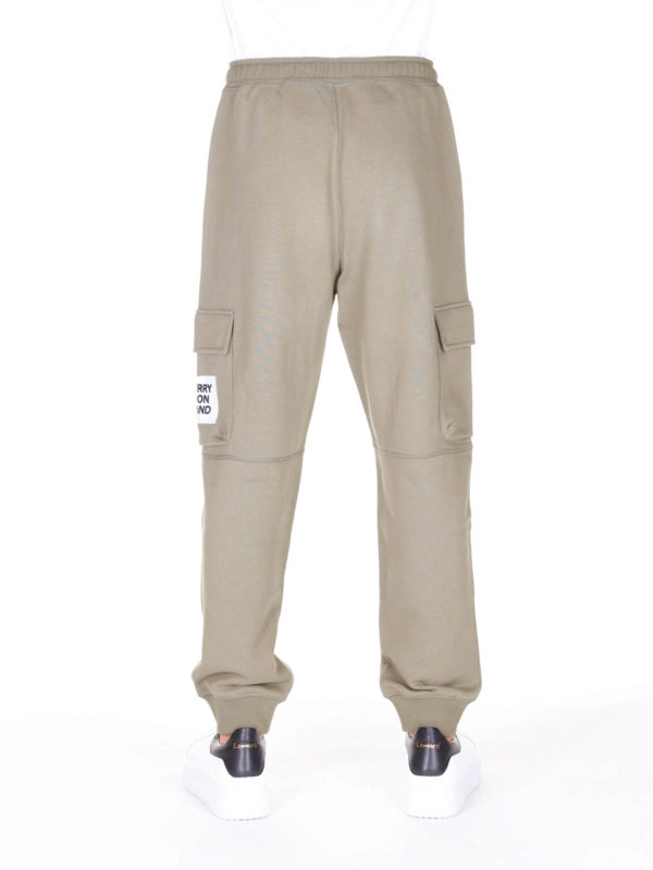 Burberry - Green tracksuit bottoms - tracksuit bottoms - 89013515