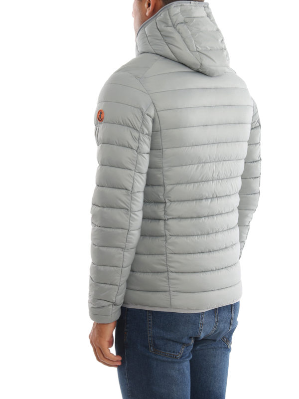 lightweight hooded puffer jacket mens