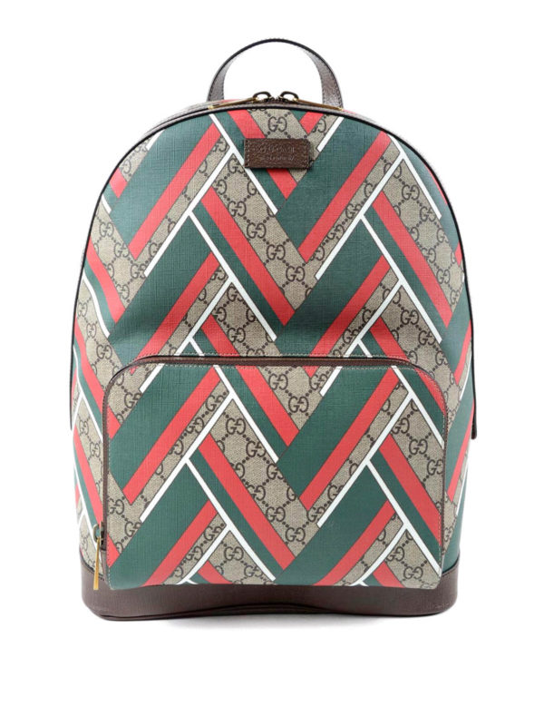 gucci chevron backpack