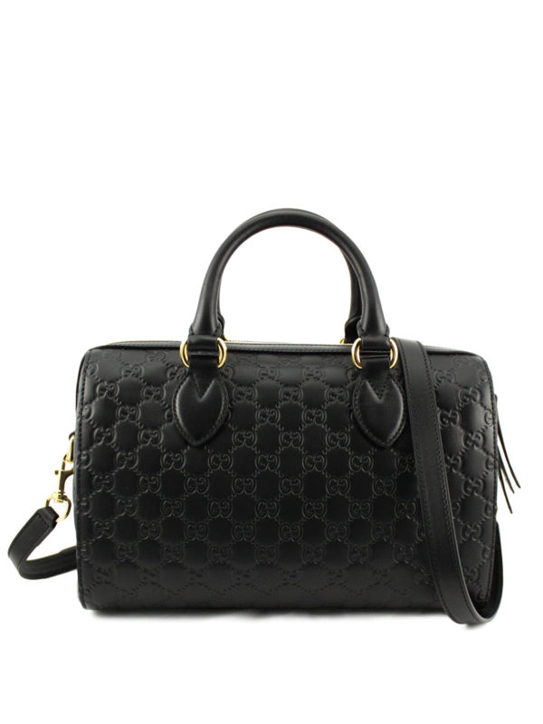 gucci bowling bag black