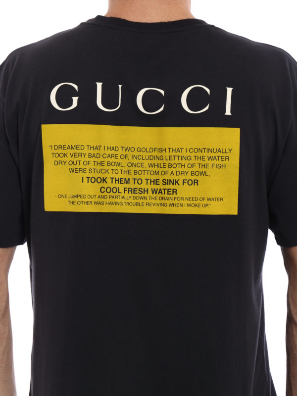 gucci goldfish shirt