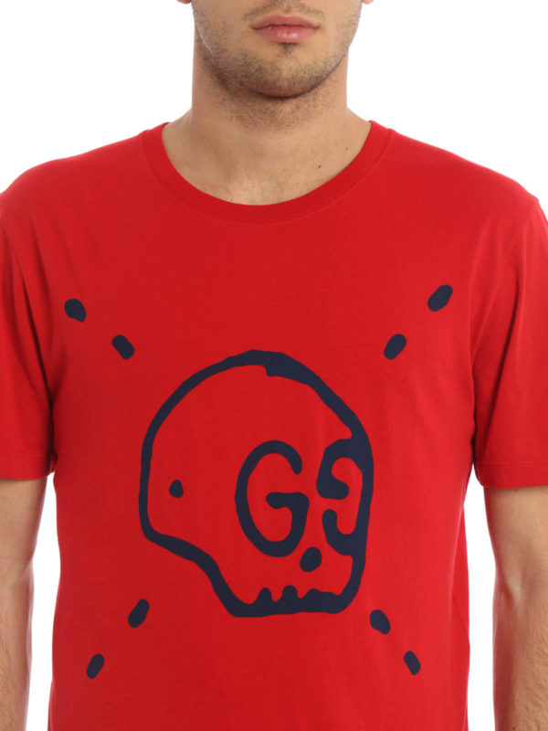 تی شرت - GucciGhost print T-shirt - |