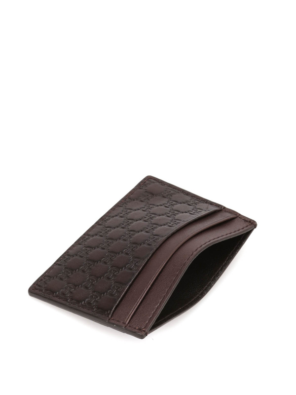 gucci microguccissima card case