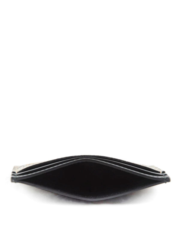 Tiger print GG Supreme card holder 