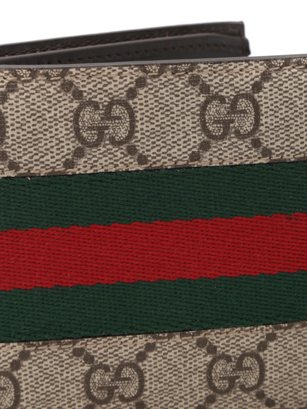 purses Gucci - Web GG Supreme wallet 