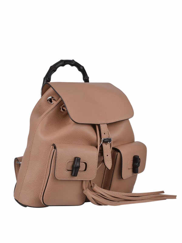 tan gucci backpack