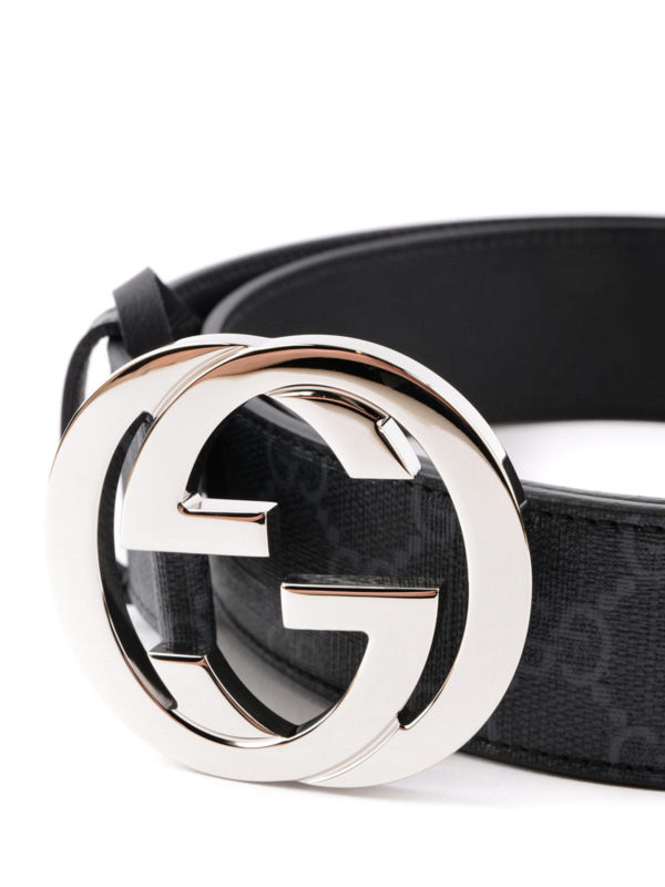 Belts Gucci - GG Supreme and leather 