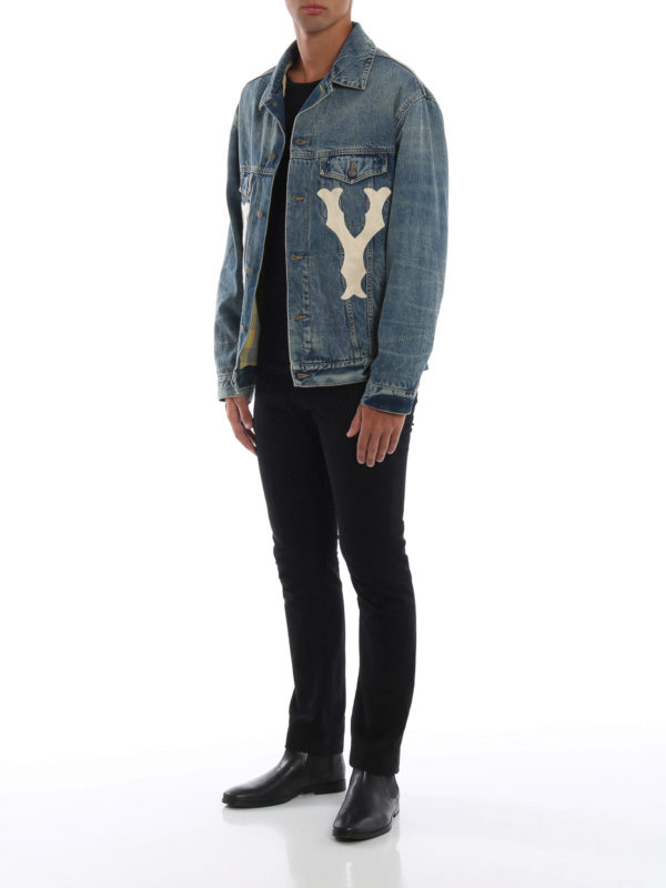 NY Yankees™ patch denim jacket 
