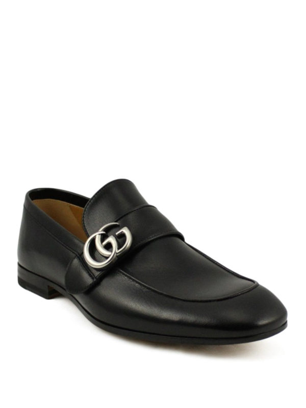 راحتی Gucci - Double G leather loafers 