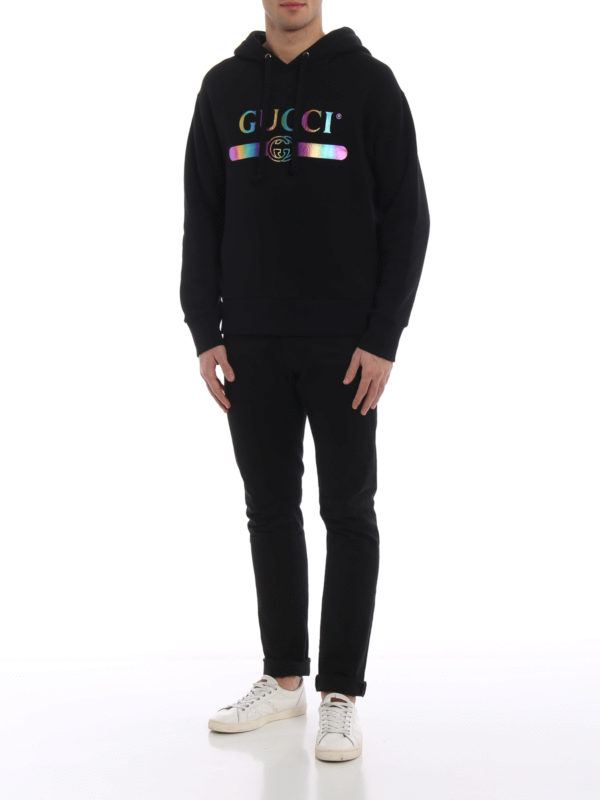 gucci iridescent hoodie