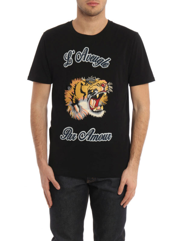 gucci two tiger t shirt